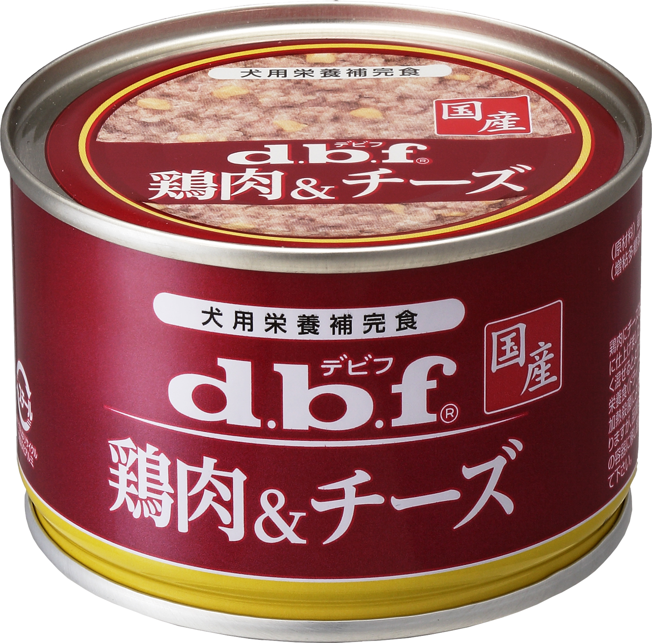 [デビフ(直送)] 鶏肉＆チーズ 150g ／1ケース(24点) ※発注単位・最低発注数量(混載40ケース以上)にご注意下さい