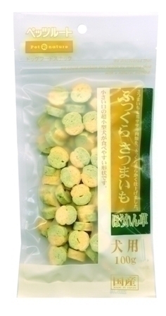 [ペッツルート] ふっくらさつまいも ほうれん草 100g