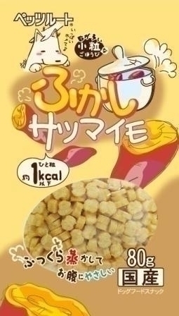 [ペッツルート] 小粒なごほうび ふかしサツマイモ 80g