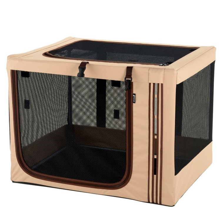 ［リッチェル］たためる3WAYペットケージ 760 ブラウン