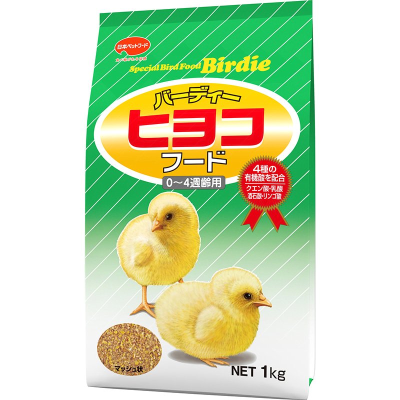 [日本ペットフード小動物(直送)] バーディー ヒヨコフード 1kg ※メーカー直送 ※発注単位・最低発注数量(混載10ケース以上)にご注意下さい