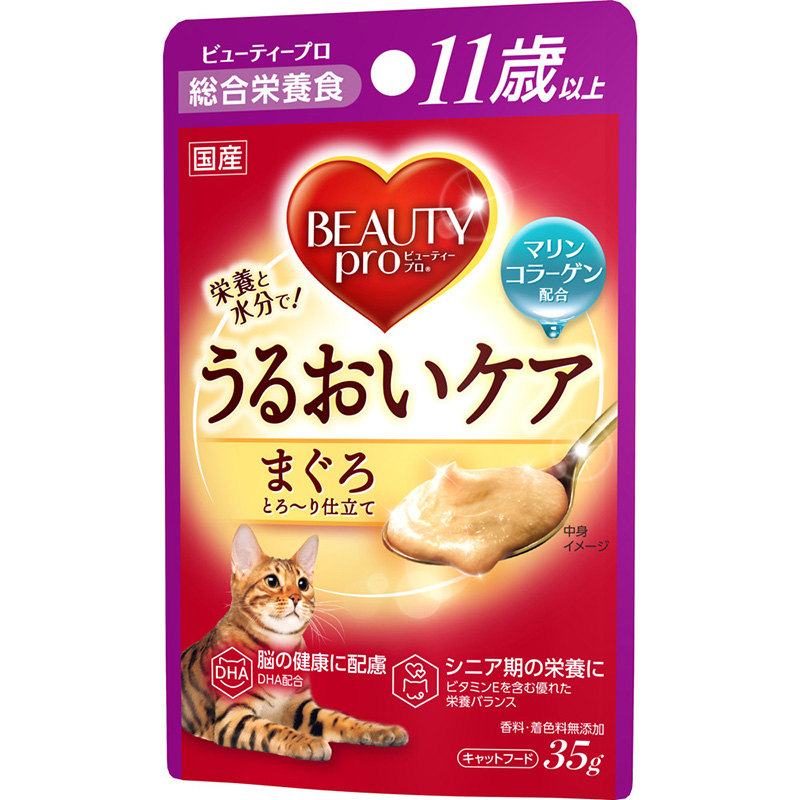 ［日本ペットフード］ビューティープロ キャット パウチ 11歳以上35g