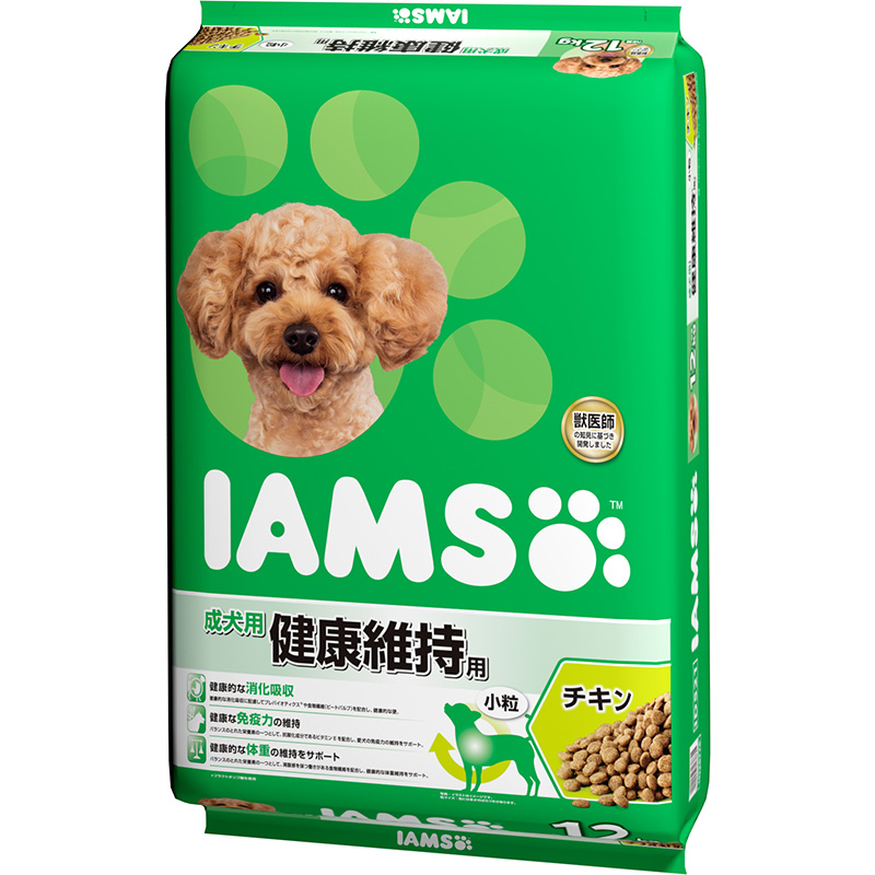 [マース] アイムス 成犬用 健康維持用 チキン 小粒 12kg　【3月特価】