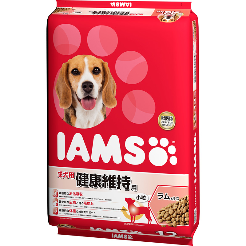 [マース] アイムス 成犬用 健康維持用 ラム＆ライス 小粒 12kg　【3月特価】