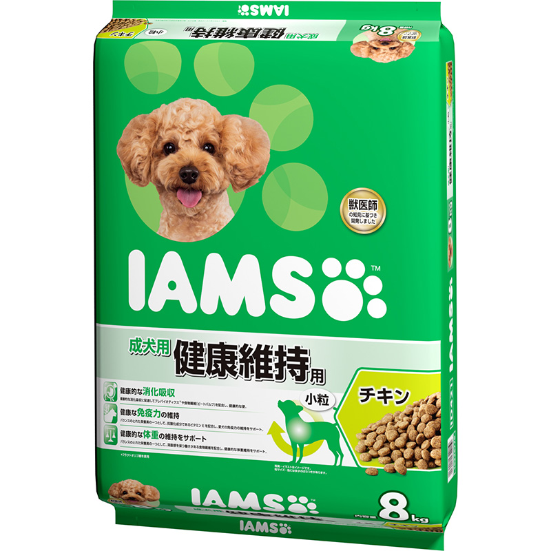 [マース] アイムス 成犬用 健康維持用 チキン 小粒 8kg