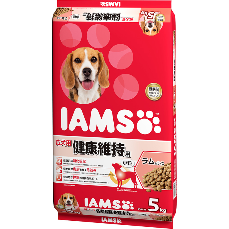 [マース] アイムス 成犬用 健康維持用 ラム＆ライス 小粒 5kg