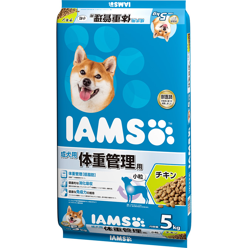 [マース] アイムス 成犬用 体重管理用 チキン 小粒 5kg