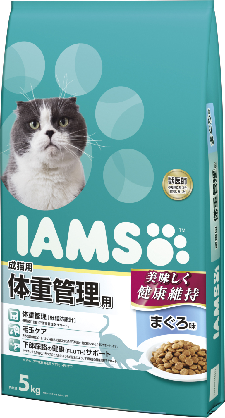 [マース] アイムス 成猫用 体重管理用 まぐろ味 5kg