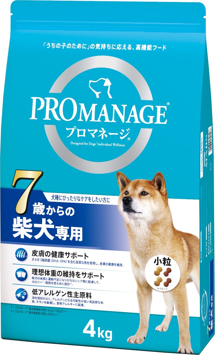 [マース] プロマネージ 7歳からの柴犬専用 4kg