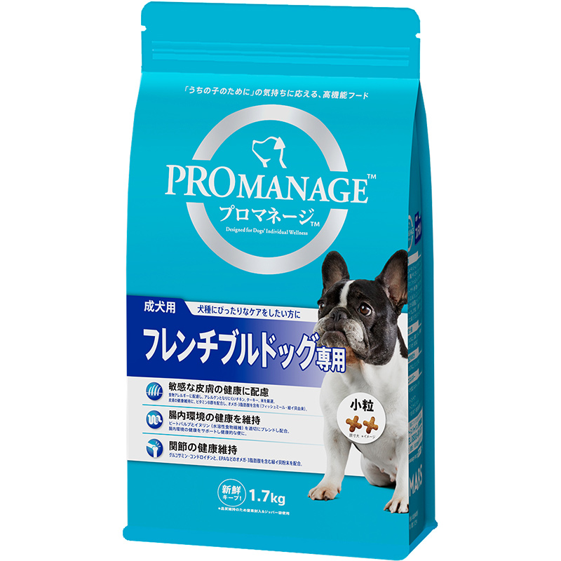 [マース] プロマネージ 成犬用 フレンチブルドッグ専用 1.7kg