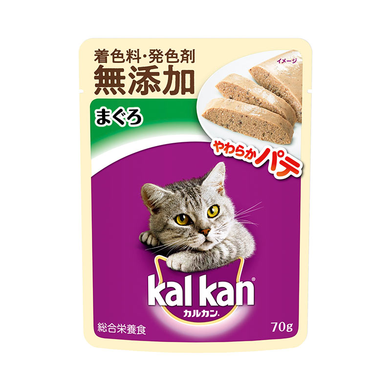 ［マース］カルカン パウチ やわらかパテ まぐろ 70g　【3月特価】