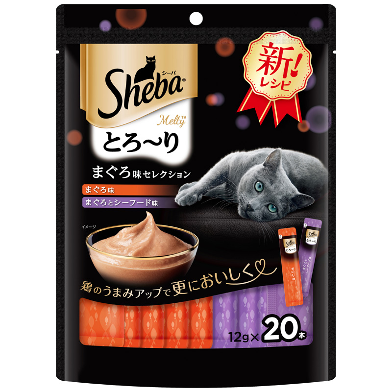 ［マースジャパン］シーバ とろ～り メルティ まぐろ味セレクション 12g×20本