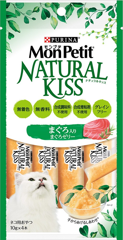 [ネスレピュリナ] モンプチ ナチュラルキッス まぐろ入りまぐろゼリー 40g