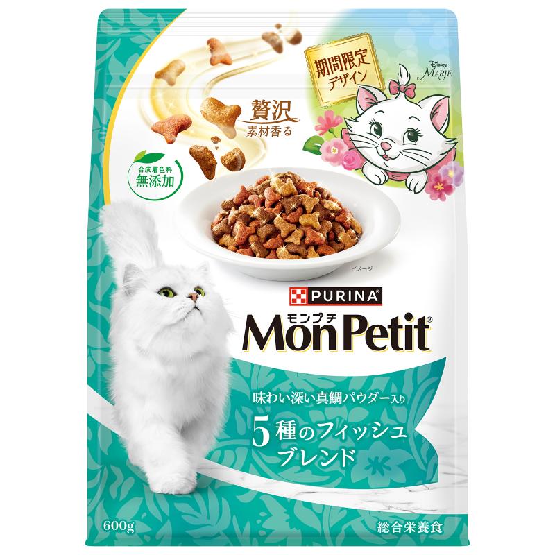 ［ネスレ］モンプチ バッグ 期間限定 味わい深い真鯛パウダー入り 600g