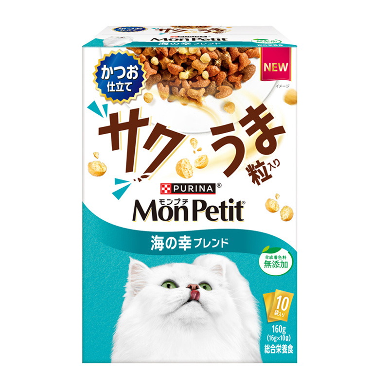［ネスレ］モンプチ サクうま かつお海の幸 160g ※数量限定商品【ご予約受付9/15まで】展示会イチ推し商品