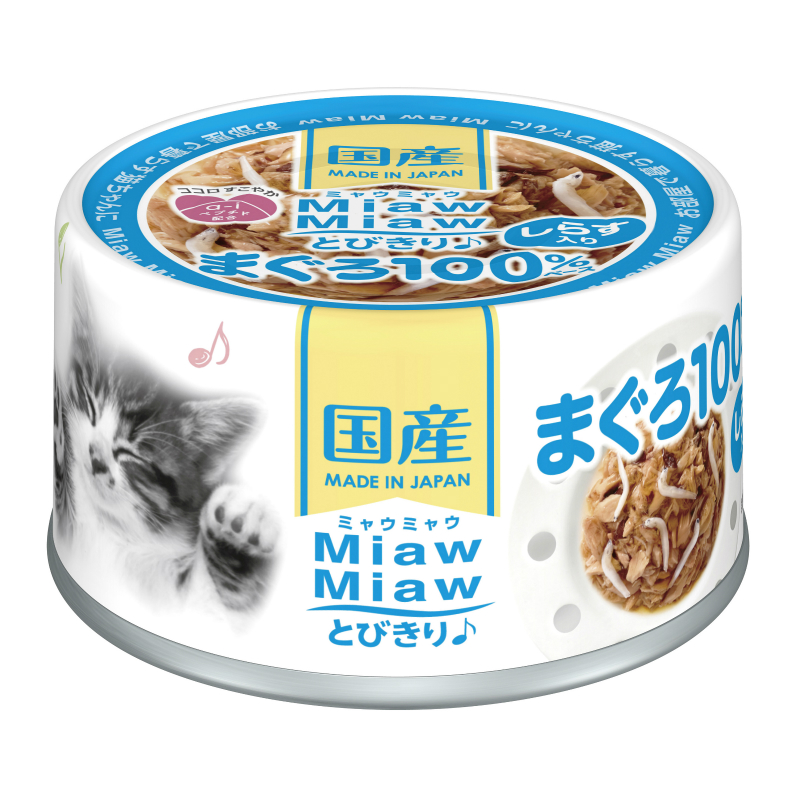 [アイシア] MiawMiawとびきり♪ しらす入りまぐろ 60g