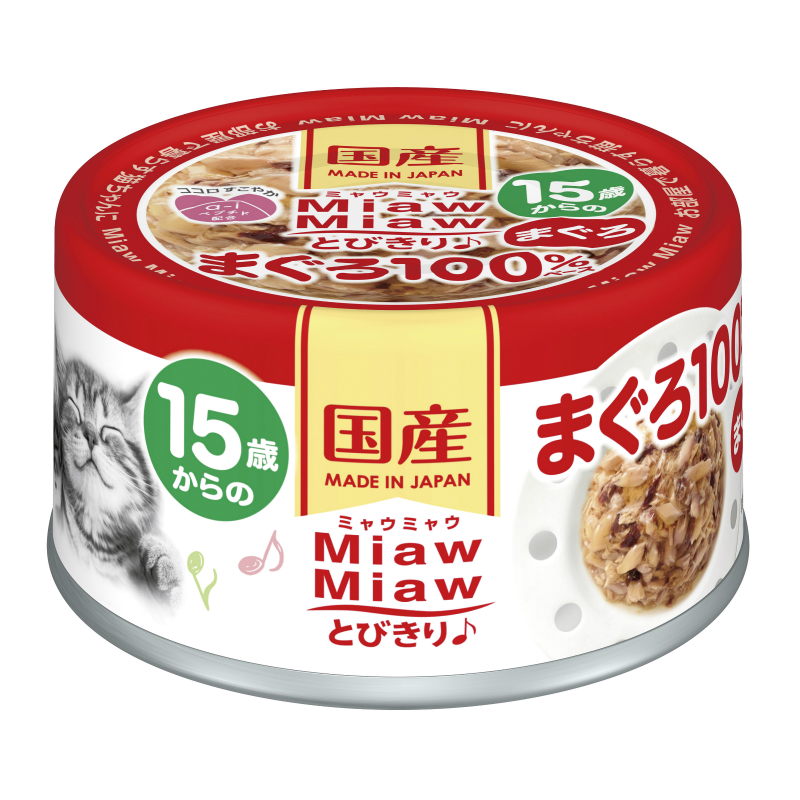 [アイシア] MiawMiawとびきり♪ 15歳からのまぐろ 60g