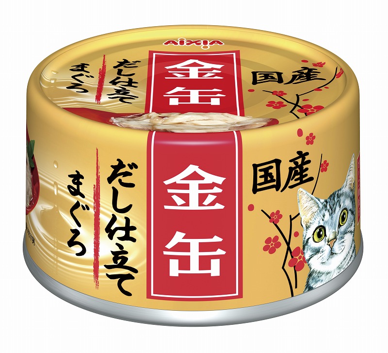 [アイシア] 金缶だし仕立て まぐろ 70g