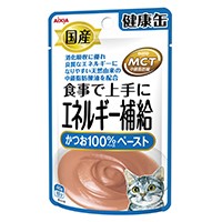 [アイシア] 国産 健康缶パウチ エネルギー補給かつお 40g