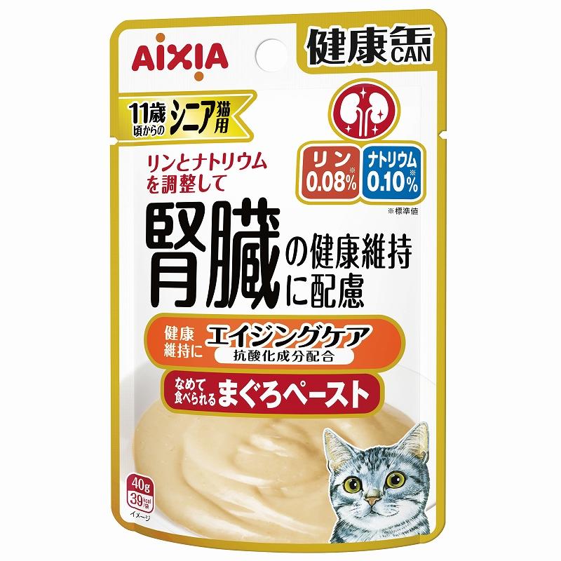 [アイシア] 健康缶パウチ シニア猫用 エイジングケア 40g