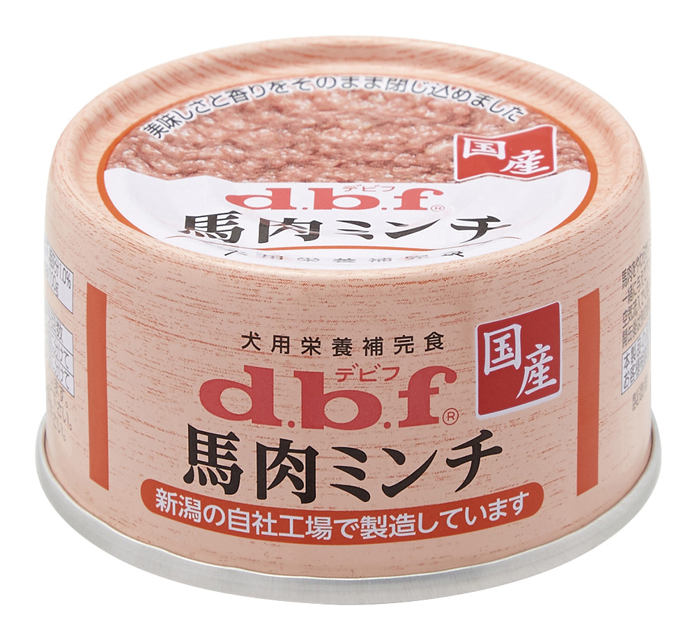 [デビフ(直送)] デビフ 馬肉ミンチ 65g ／1ケース(24点) ※発注単位・最低発注数量(混載40ケース以上)にご注意下さい