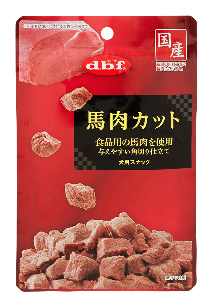 [デビフ(直送)] デビフ 馬肉カット 40g ／1ケース(48点) ※発注単位・最低発注数量(混載40ケース以上)にご注意下さい