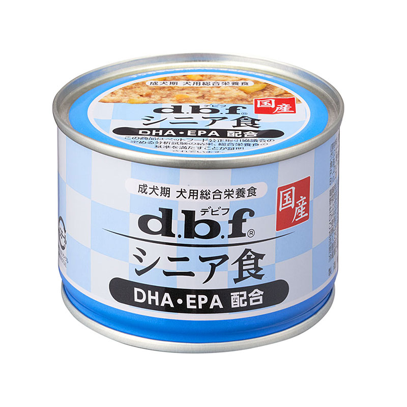 [デビフペット] d.b.f シニア食 DHA・EPA配合 150g