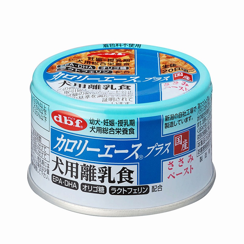 [デビフペット] カロリーエースプラス 犬用離乳食 ささみペースト 85g