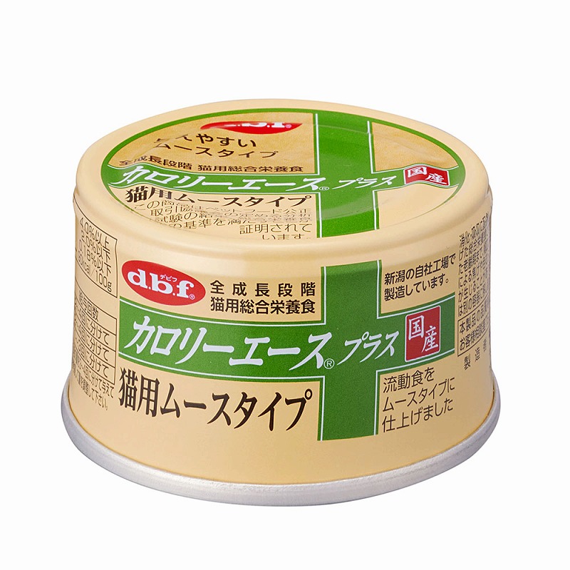 ［デビフ(直送)］カロリーエースプラス 猫用 ムースタイプ 85g／1ケース（24点） ※発注単位・最低発注数量(混載40ケース以上)にご注意下さい