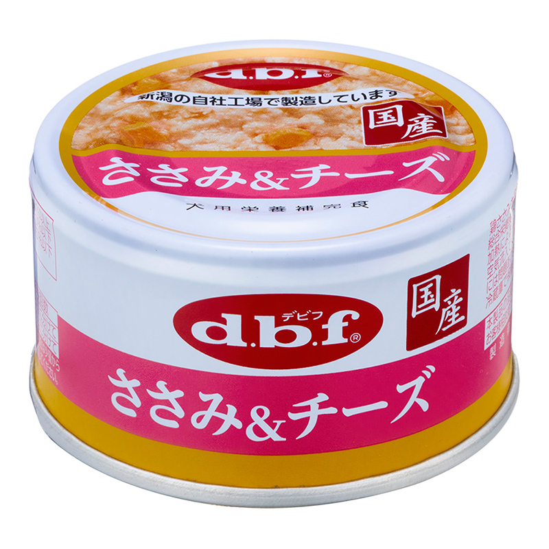 ［デビフペット(直送)］ささみ＆チーズ 85g／1ケース(24点) ※発注単位・最低発注数量(混載20ケース以上)にご注意下さい