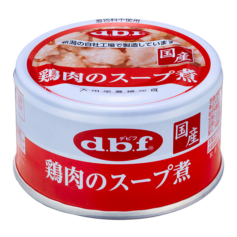 ［デビフ(直送)］鶏肉のスープ煮 85g／1ケース(24点) ※発注単位・最低発注数量(混載20ケース以上)にご注意下さい