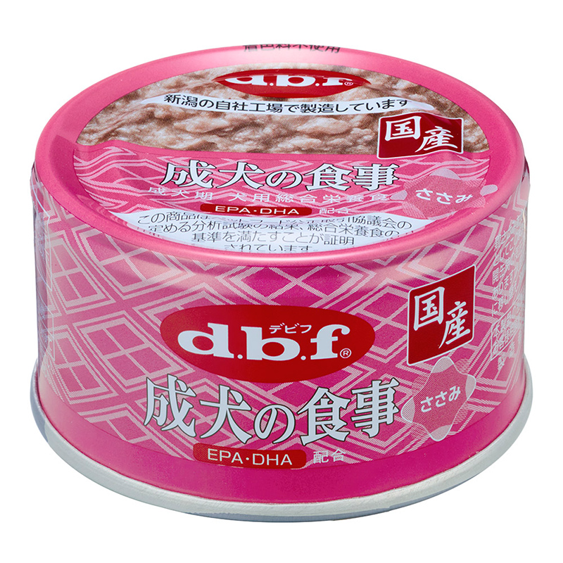 ［デビフ(直送)］成犬の食事 ささみ 85g／1ケース(24点) ※発注単位・最低発注数量(混載40ケース以上)にご注意下さい