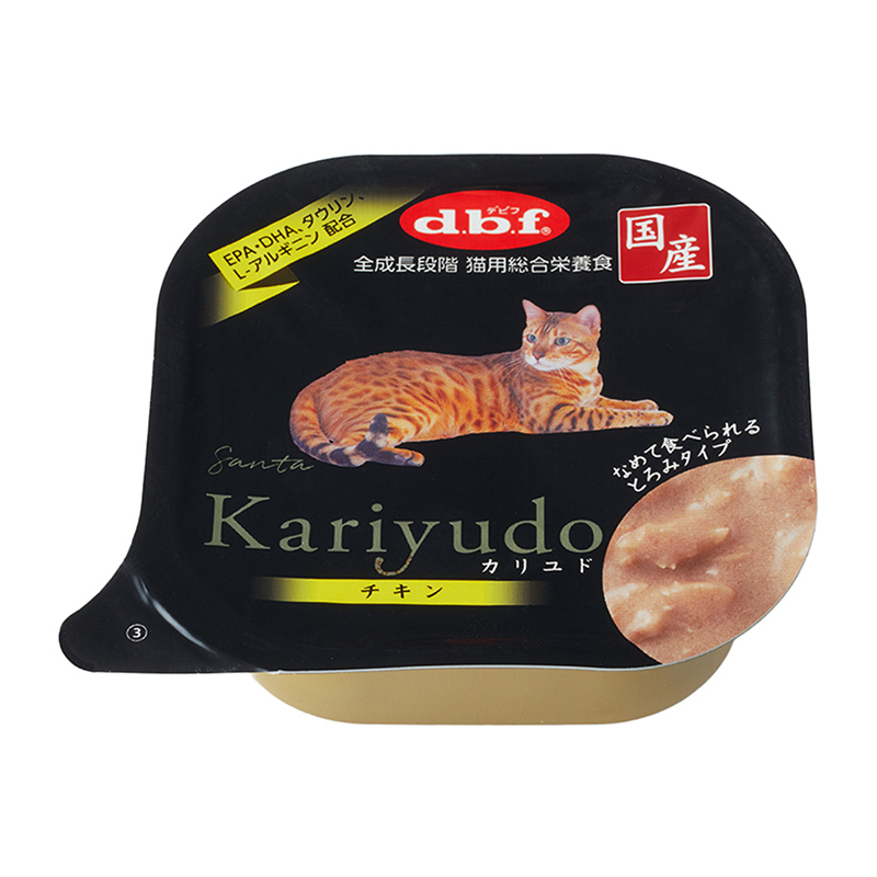 ［デビフ(直送)］Kariyudo(カリユド) チキン 95g／1ケース(24点) ※発注単位・最低発注数量(混載40ケース以上)にご注意下さい