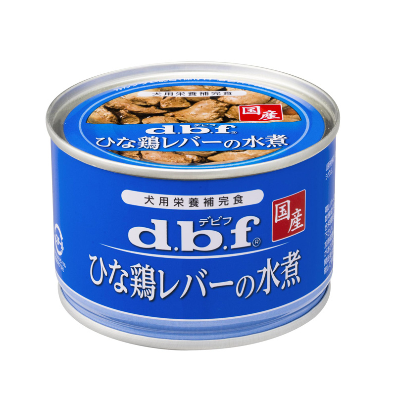 ［デビフペット］ひな鶏レバーの水煮 150g