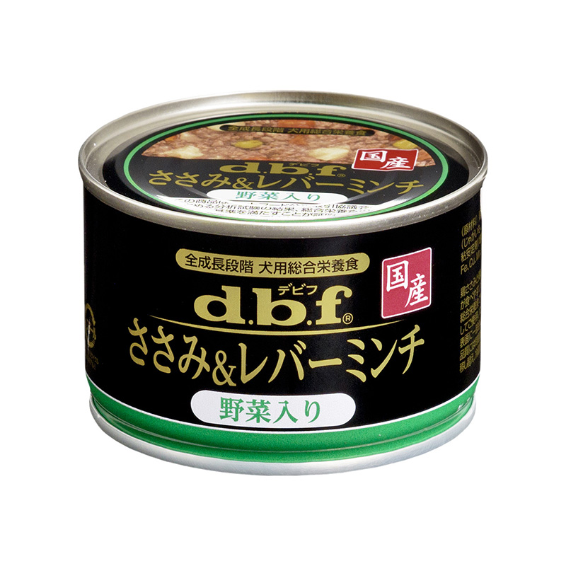 [デビフペット]ささみ&レバーミンチ 野菜入り 150g【1月特価】