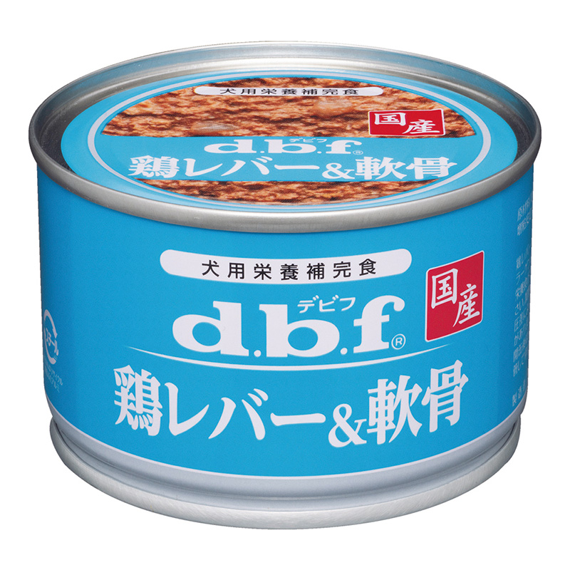 ［デビフペット(直送)］鶏レバー＆軟骨 150g ／1ケース(24点) ※発注単位・最低発注数量(混載40ケース以上)にご注意下さい