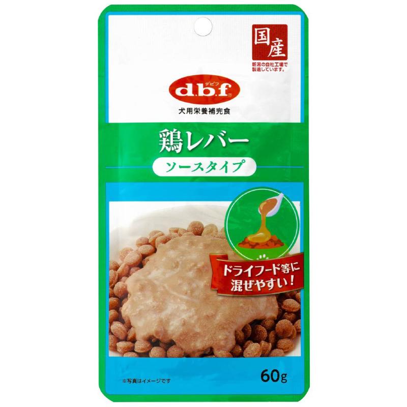 ［デビフペット］鶏レバー ソースタイプ 60g