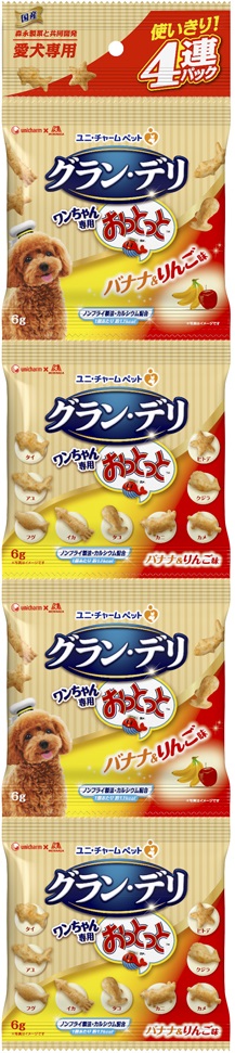 ユニ チャーム グラン デリ ワンちゃん専用おっとっとバナナ りんご味24g ペット用品の仕入は Petポチッと で ユニ チャーム グラン デリ ワンちゃん専用おっとっとバナナ りんご味24g ペット用品の仕入は Petポチッと で
