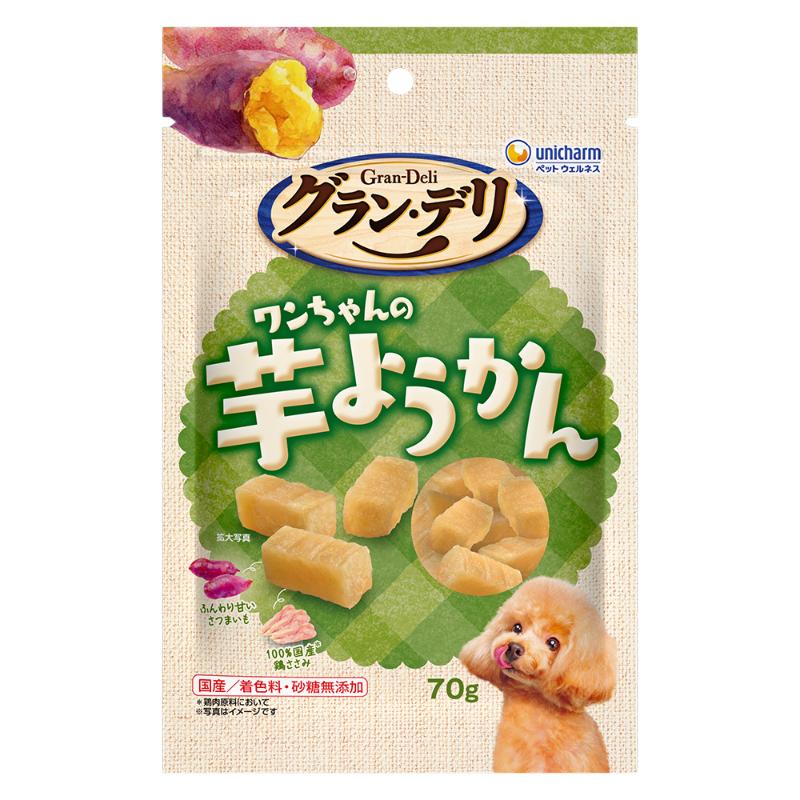 ［ユニ・チャーム］グラン・デリ ワンちゃんの芋ようかん 70g【メーカーフェア10】