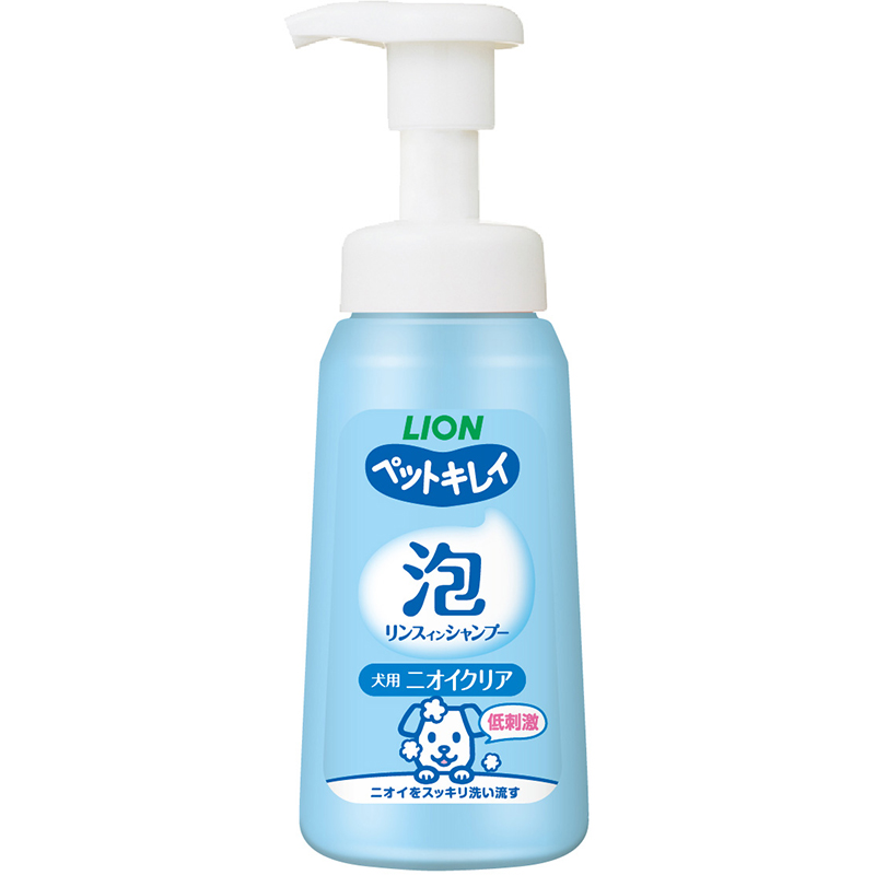［ライオン］ペットキレイ 泡リンスインシャンプー ニオイクリア 230ml　【5月特価】