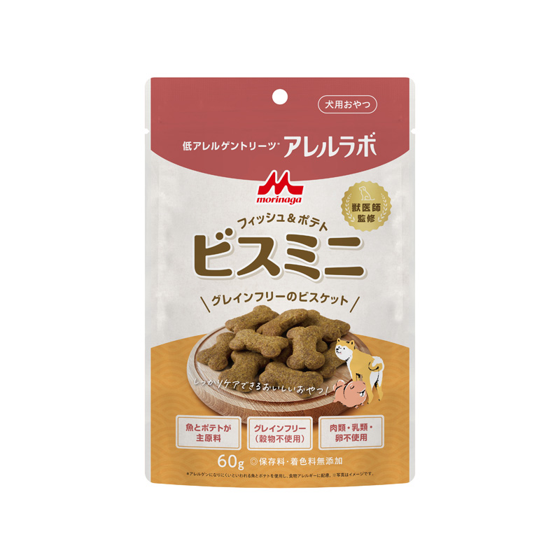 ［森乳サンワールド(直送)］アレルラボ フィッシュ＆ポテト ビスミニ 60g