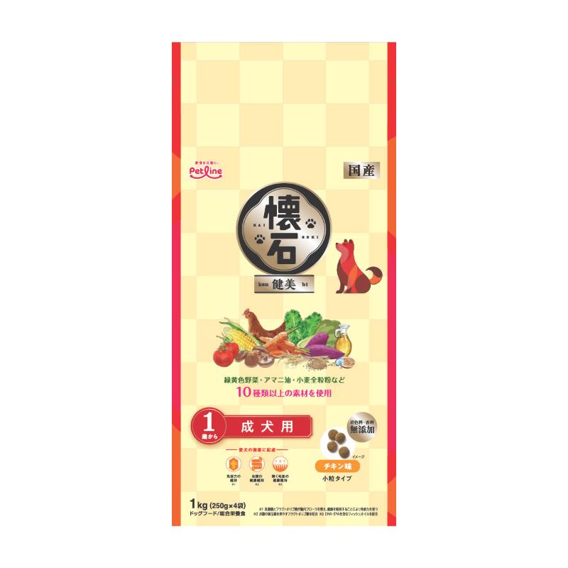 ［ペットライン］懐石 健美 1歳から 1kg(250g×4袋)