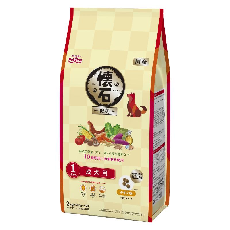 ［ペットライン］懐石 健美 1歳から 2kg(500g×4)