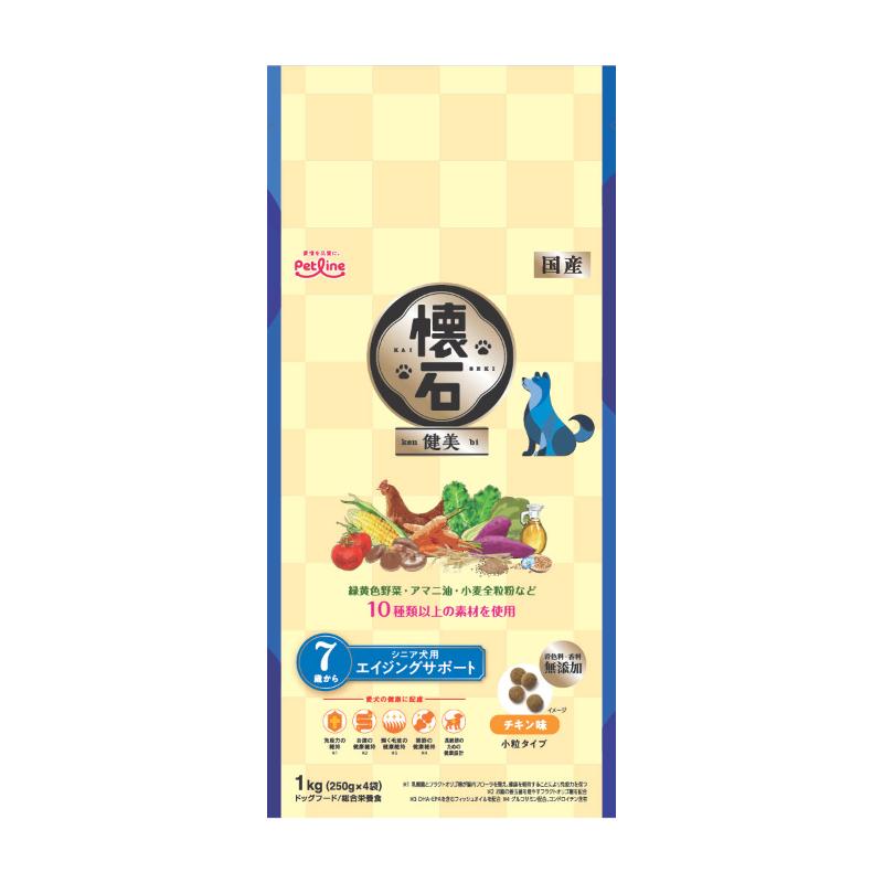 ［ペットライン］懐石 健美 7歳から 1kg(250g×4袋)