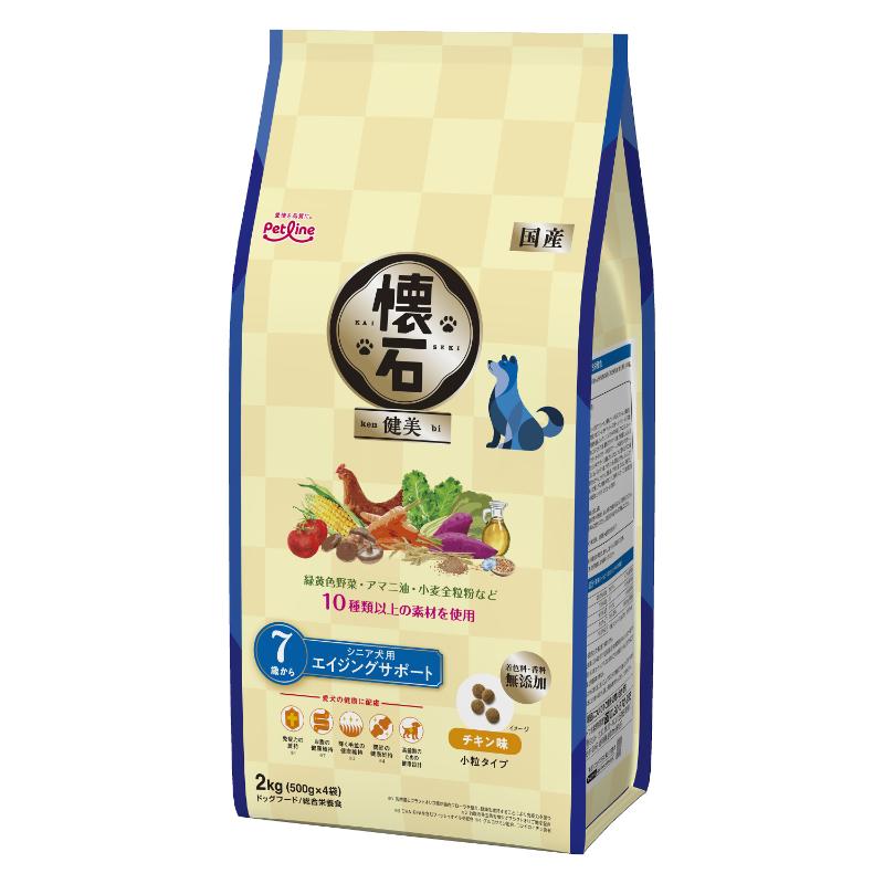 ［ペットライン］懐石 健美 7歳から 2kg(500g×4)