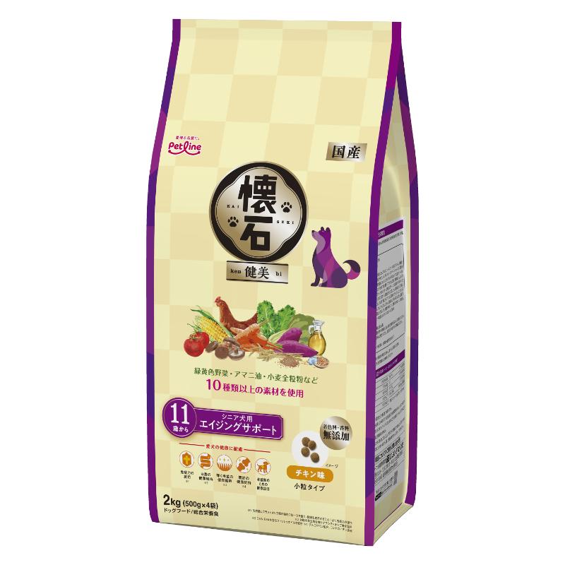 ［ペットライン］懐石 健美 11歳から 2kg(500g×4)