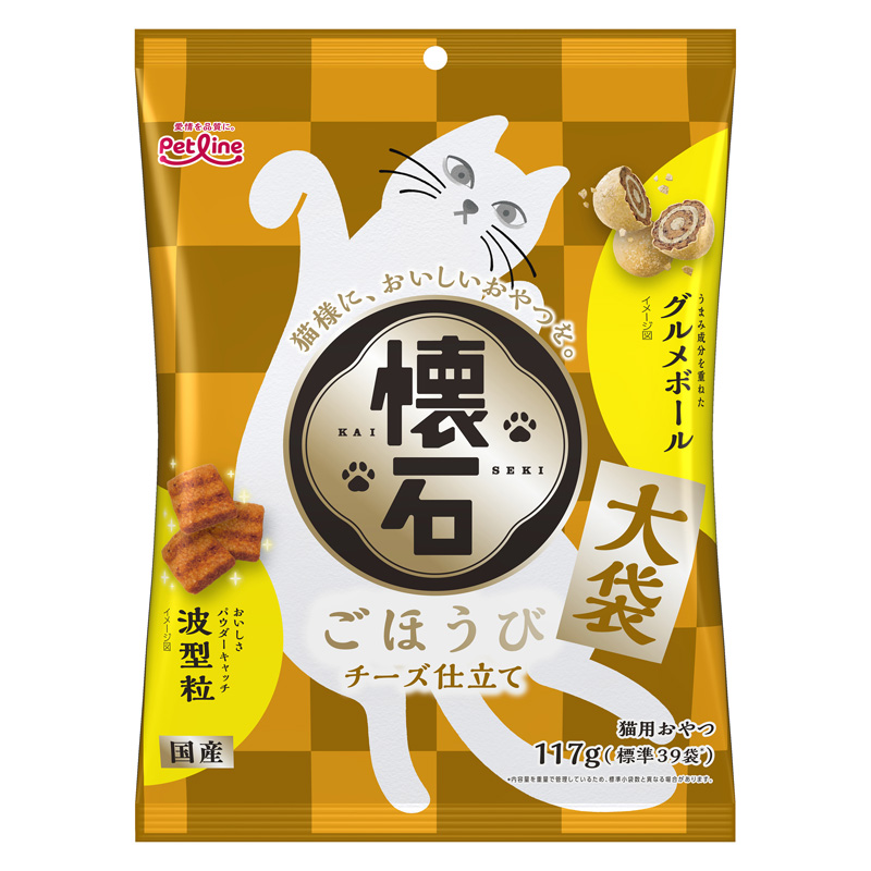 ［ペットライン］懐石ごほうび チーズ仕立て 117g(3g×39)