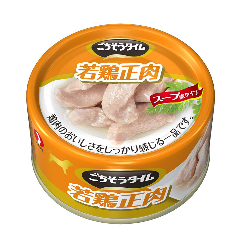 ［ペットライン］ごちそうタイム 若鶏正肉 80g