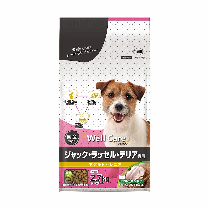 ［イースター］ウェルケア ジャック・ラッセル・テリア専用 アダルト～シニア 2.7kg