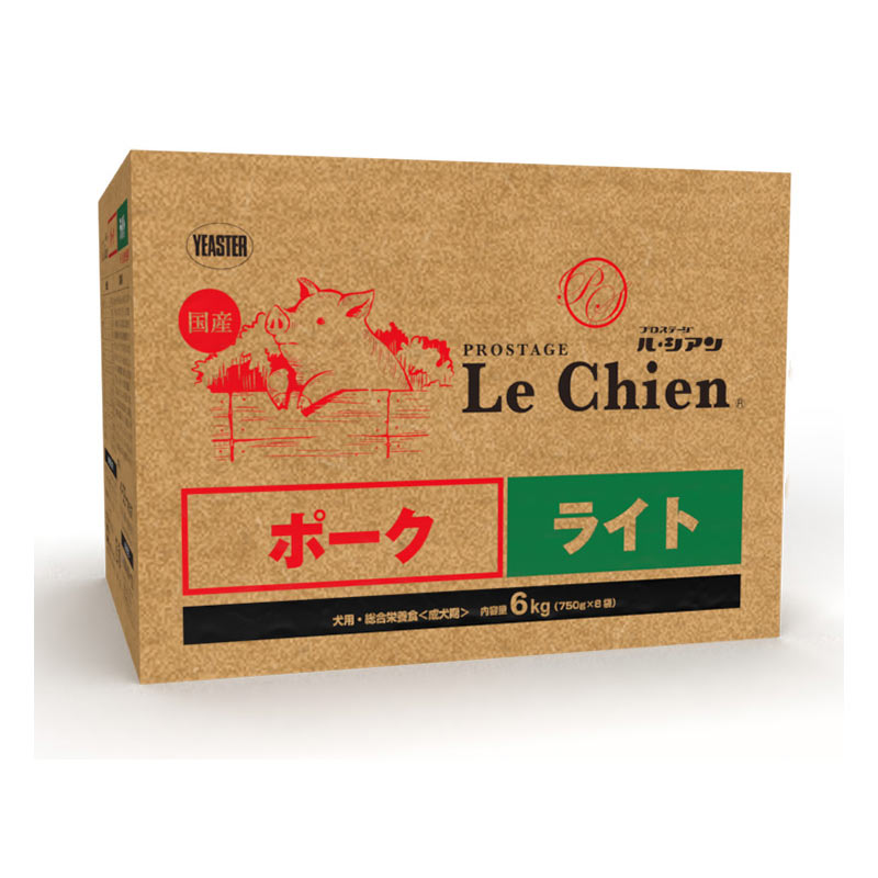 ［イースター(直送)］プロステージ ル・シアン ポーク ライト 6kg／1ケース（1点） ※発注単位・最低発注数量(混載10ケース以上)にご注意下さい